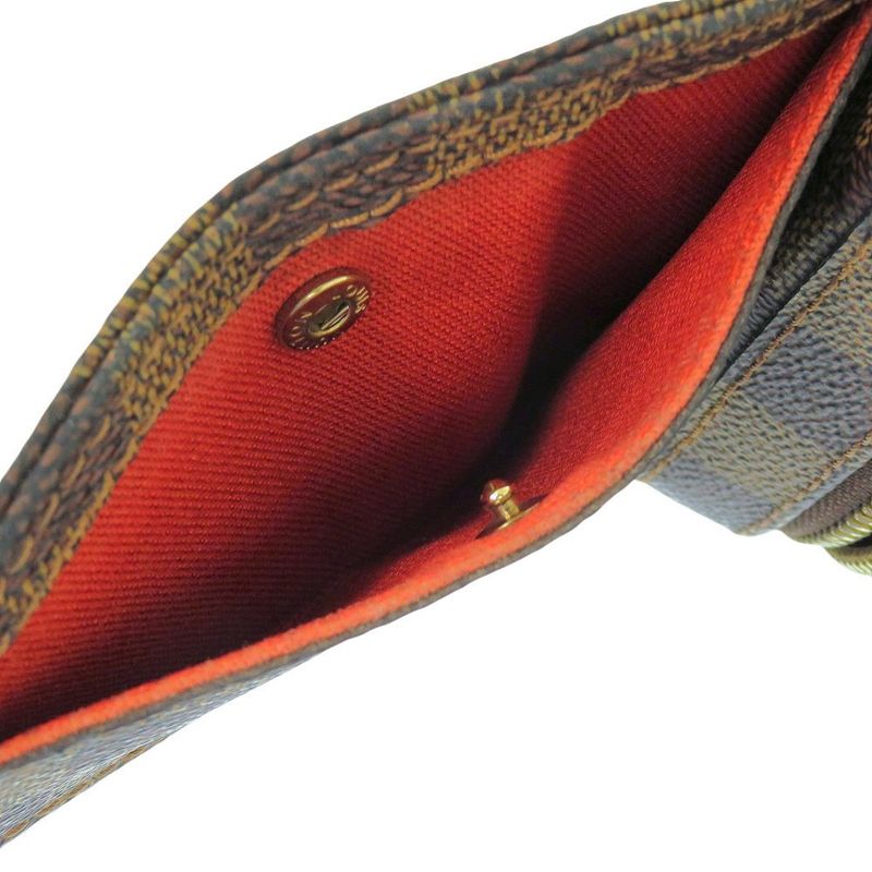Louis Vuitton Geronimos Damier N51994 Damier Canvas Ebène Body Bag LV 0767
