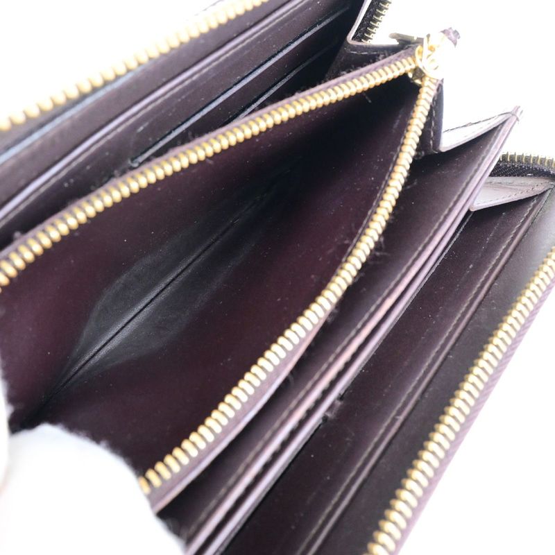 Louis Vuitton Wallet Zippy Wallet Amarante Enamel Leather Vernis M93522 67eb376