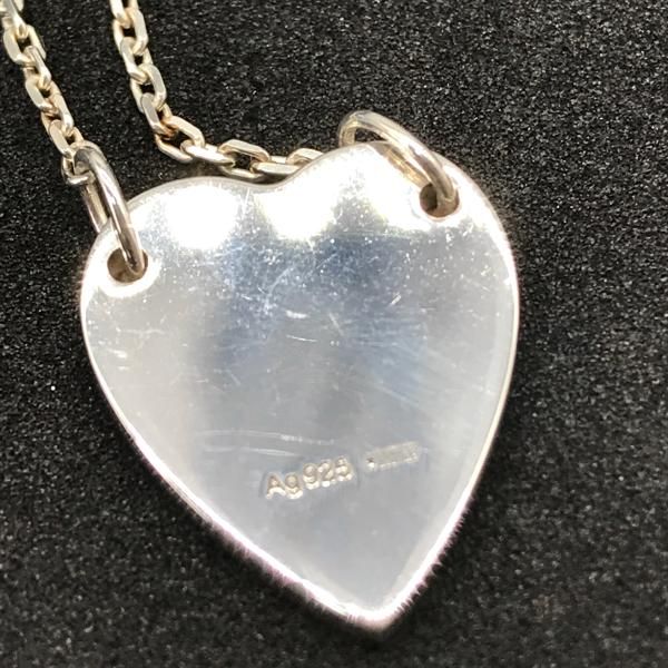 Gucci Logo Necklace Silver