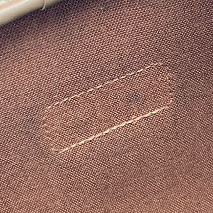 Christian Dior Honeycomb Pattern Clutch Bag Black Second Bag Vintage