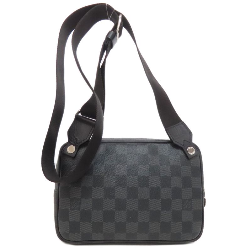 Louis Vuitton N50018 Scott Messenger Shoulder Bag Damier Canvas Men's