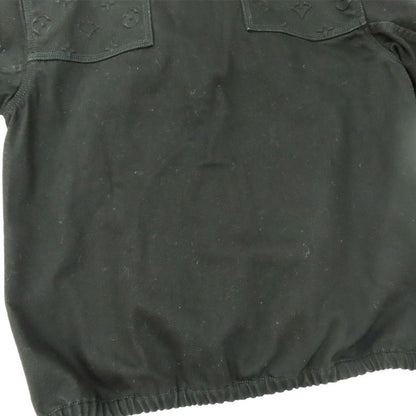 Louis Vuitton Monogram Detail Dead Denim Jacket 1aa4oj 46 Black