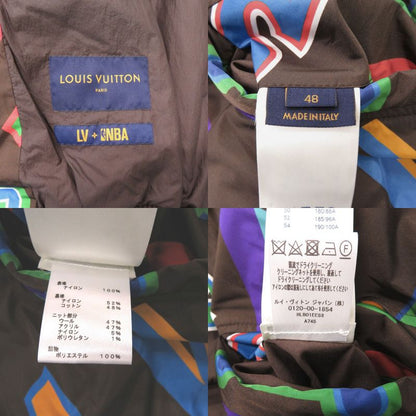 Louis Vuitton X NBA 21AW Letter Nylon Blouson Rm212m Jacket Brown Size 48 LV