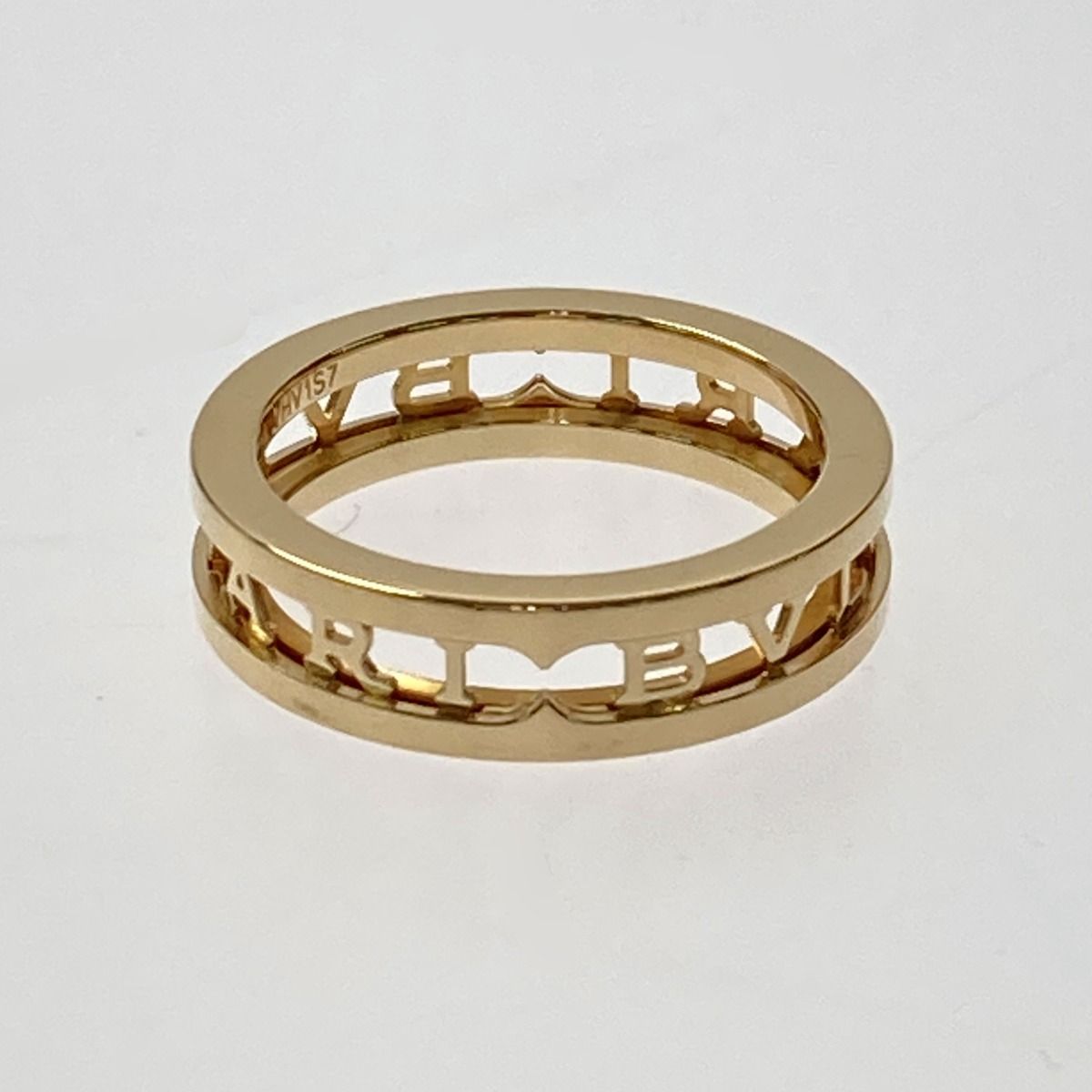Bvlgari B-Zero1 Logo Spiral Ring 358712 K18 #58 Ring B-Zero1