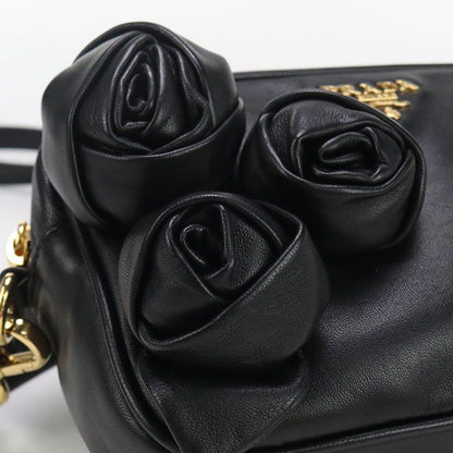 Prada Bp0166 UHG F0002 Crossbody Shoulder Bag Leather Women