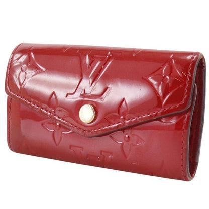 Louis Vuitton Multicles 4 M91976 Monogram Vernis Pomme D'amour Red Ts0137