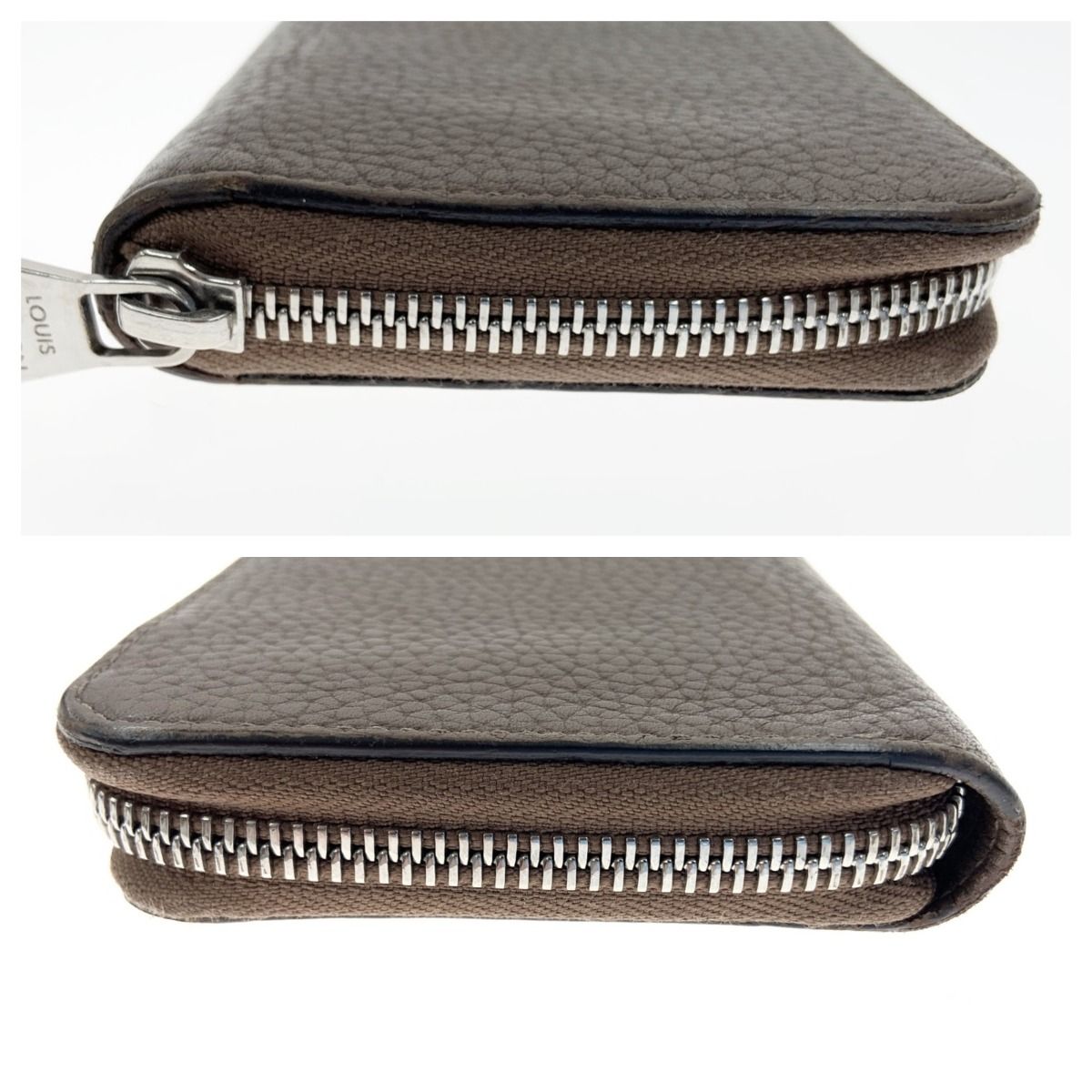 Louis Vuitton Zippy Wallet Vertical Taurillon Leather Long Wallet Leather