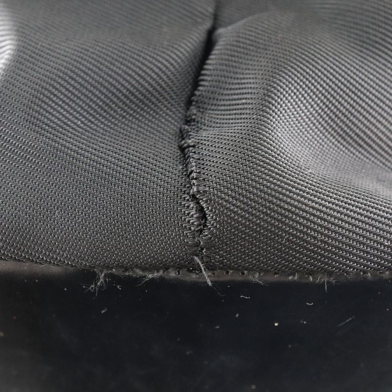 Gucci Bamboo Bag 002-2058-0412-5 Nylon Canvas And Leather Black Unisex Tote Bag