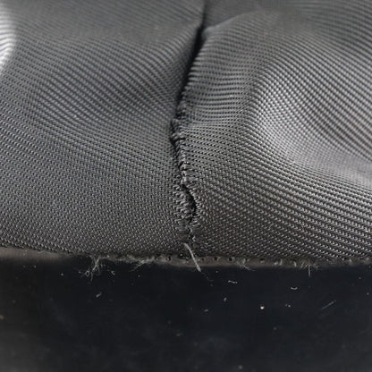 Gucci Bamboo Bag 002-2058-0412-5 Nylon Canvas And Leather Black Unisex Tote Bag