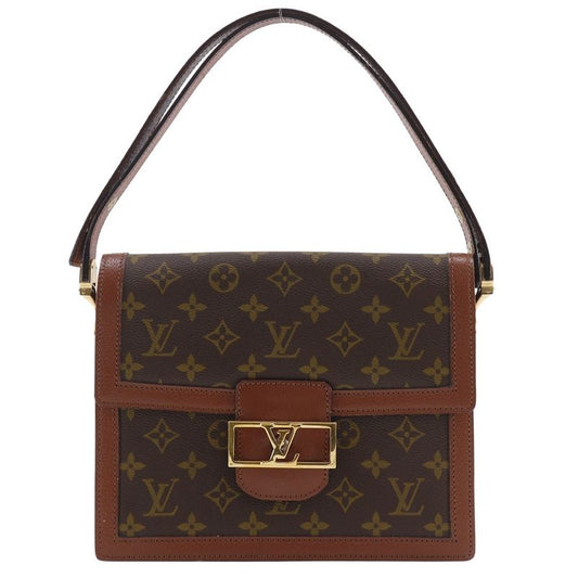 Louis Vuitton Sac Dauphine Vintage M51410 Monogram Canvas Brown Ladies Shoulder