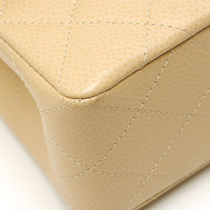 Chanel Classic Small Handbag Matelasse 23 Beige And Silver Hardware