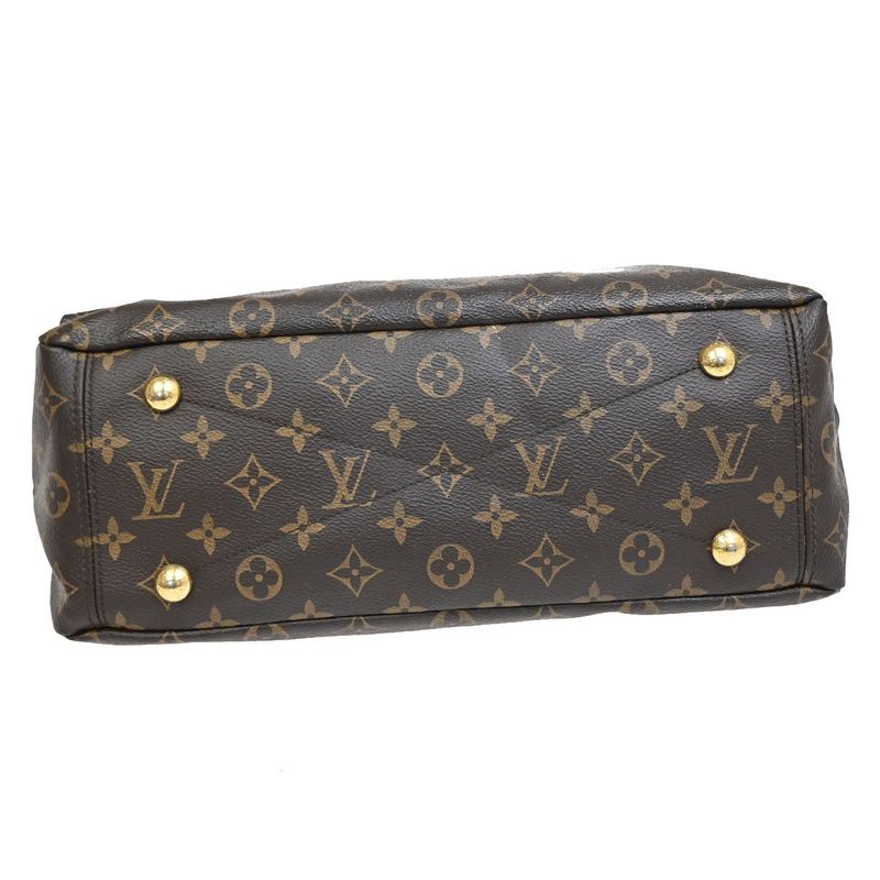 Louis Vuitton Pallas Shoulder Handbag 2WAY Monogram M40906 55ka652