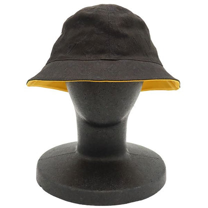Louis Vuitton Hat Chapeau Monogram Denim Cotton Polyester Black and Yellow M