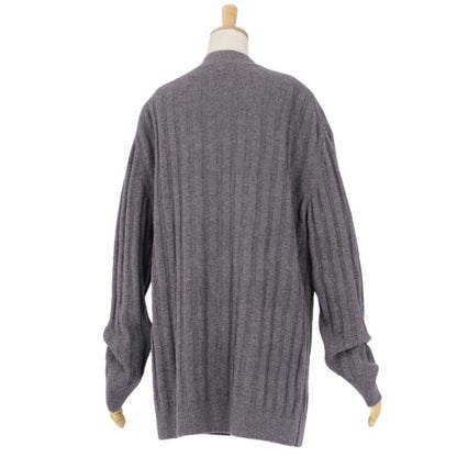 Hermes 21AW Cardigan Long Sleeve Rib Knit