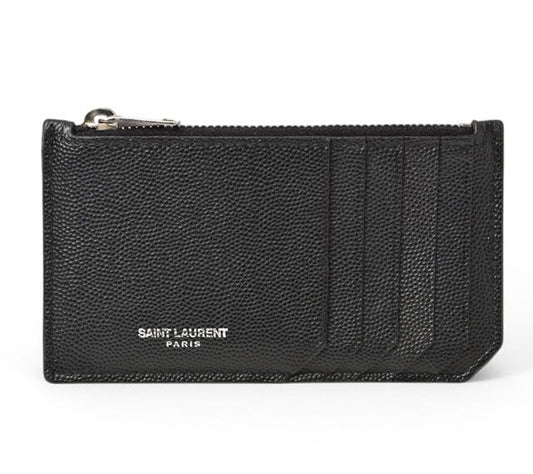 Saint Laurent Paris Coin Case Card Case YSL Saint Laurent Paris Ship Pouch Calf
