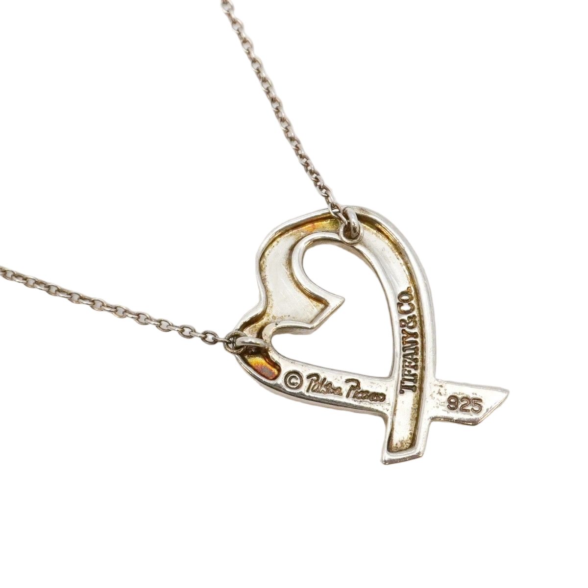 Tiffany & Co Necklace Loving Heart 925 Sterling Silver — view 2