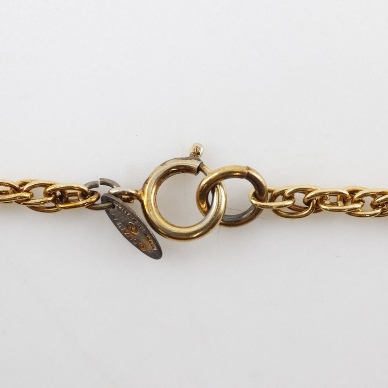 Chanel Coco Mark Vintage Gold Plated Ladies 36.4g Necklace