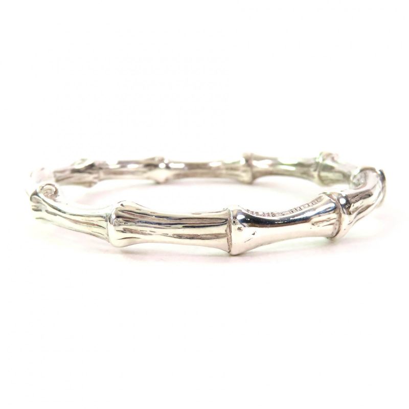 Tiffany & Co Bamboo Bangle Sv925 Bracelet Accessory Silver Weight 23.6g Ladies