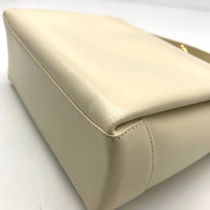 Gucci Old Leather Hand Bag Ivory