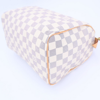 Louis Vuitton Mie Azure Speedy 25 Handbag Mini Boston Bag N41534