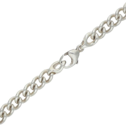 Tiffany & Co Forged Link Silver Necklace Men's 16inch