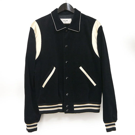 Celine By Edith Liman 19AW Teddy Jacket Black 48 Mens