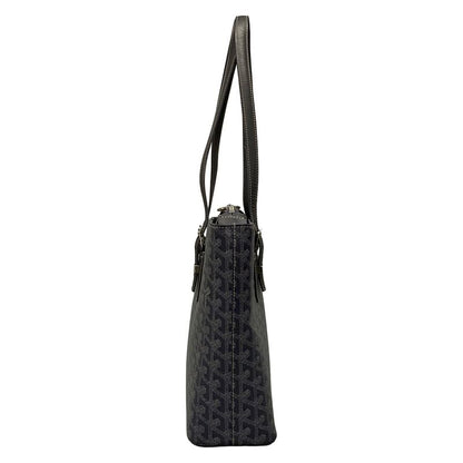 Goyard Shoulder Bag Mali Gallant MM Gray Leather