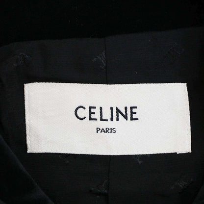 Celine 21aw Chass Eur Jacket Velvet Jacket 2v81d226d Black 40