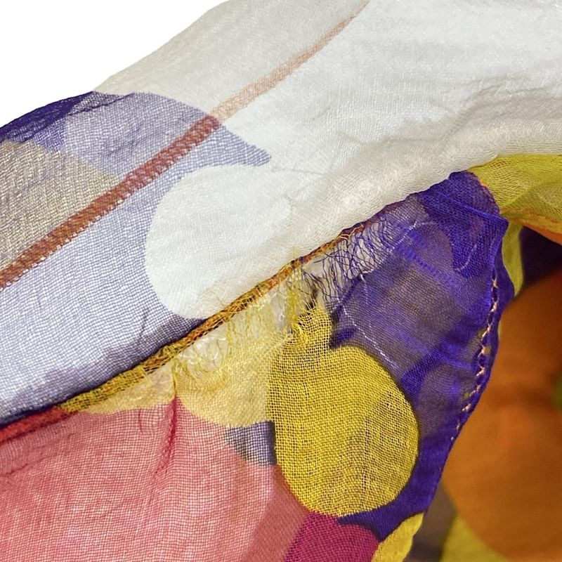 Chanel Jacket Size 36 S Women's P15633 Ivory X Orange X Multi Long Sleeves /