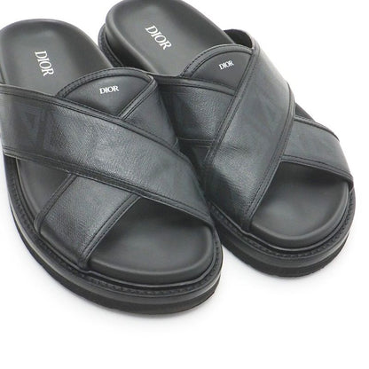 DIOR Homme Dior Homme Sandals Size 42 Oblique Logo Slides Shower Sandals