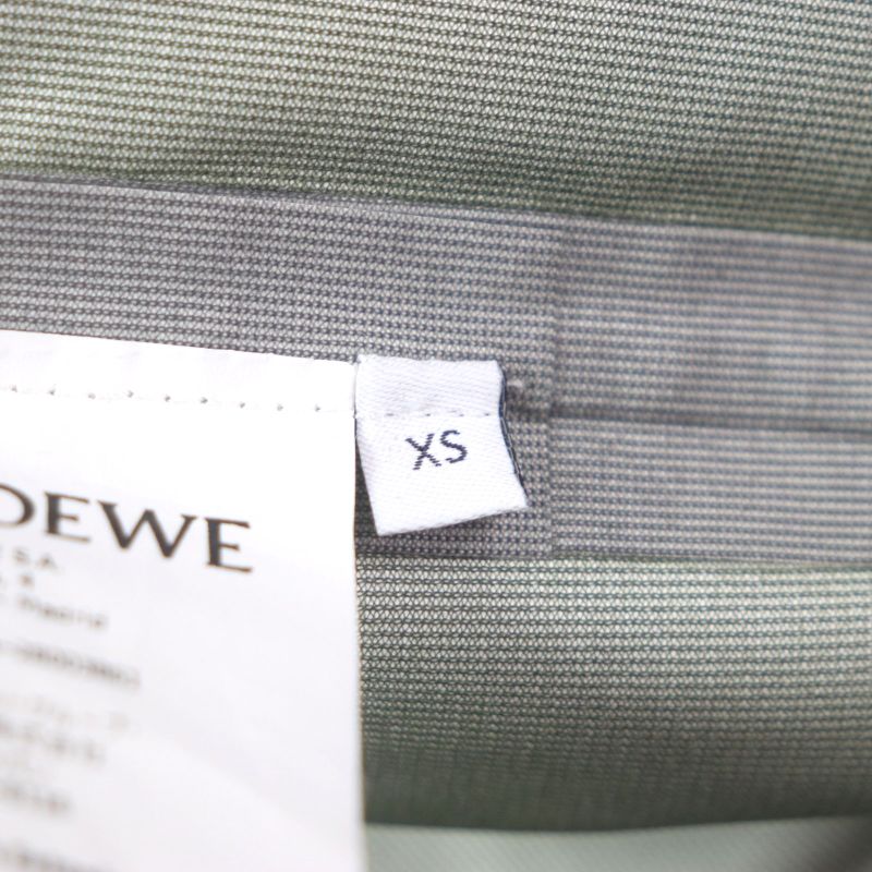 LOEWE H2108161nu Eye LOEWE Nature ELN Parka Jacket Logo Embroidery Color Block