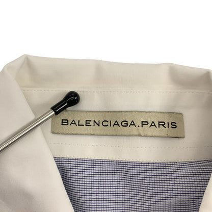 Balenciaga | Logo Embroidery Dress Shirt | S | Blue | Men's