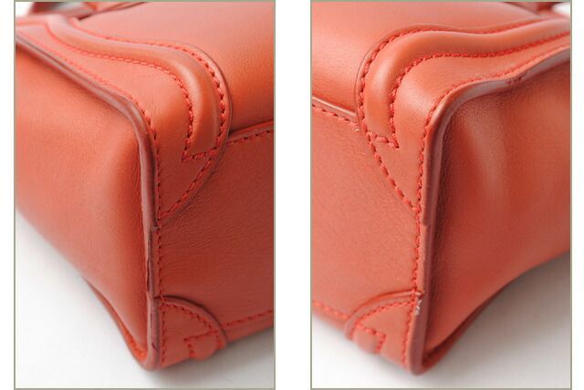 Celine Branded Bag Preowned Handbag Shoulder Bag Nano Shopper Luggage Brig Cles