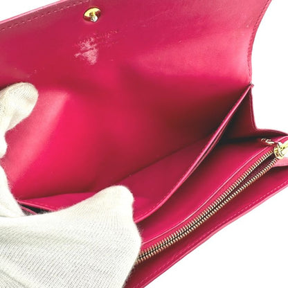 Louis Vuitton M90022 Monogram Vernis Long Wallet Portefeuille-sarah Long Wallet