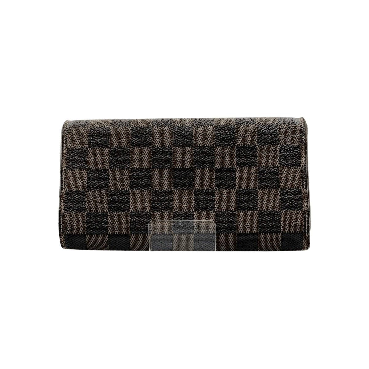 Louis Vuitton Damier Portefeuille International Trifold Long Wallet N61217
