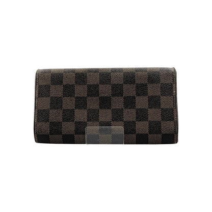 Louis Vuitton Damier Portefeuille International Trifold Long Wallet N61217