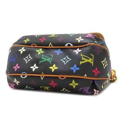 Louis Vuitton Shoulder Bag Patti Monogram Multicolor Noir Black Gold Hardware