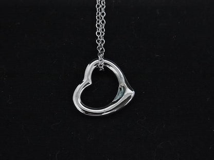 Tiffany & Co Tiffany & Co Elsa Peretti Open Heart Sv925 Necklace