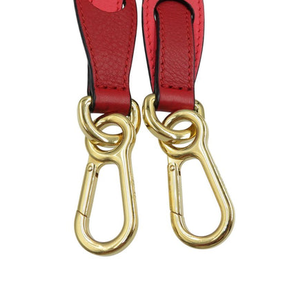 Loewe Leather Gold Hardware Pink Red Shoulder Strap 0801 Loewe
