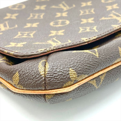 Louis Vuitton Musette Tango Short Shoulder Bag Monogram Canvas M51257 Brown