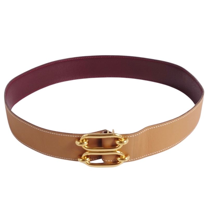 Vintage Hermes Belt 1990 Leather Belt