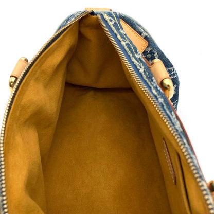 Louis Vuitton Neo Speedy Handbag Monogram Denim M95019 Blue Sp1025