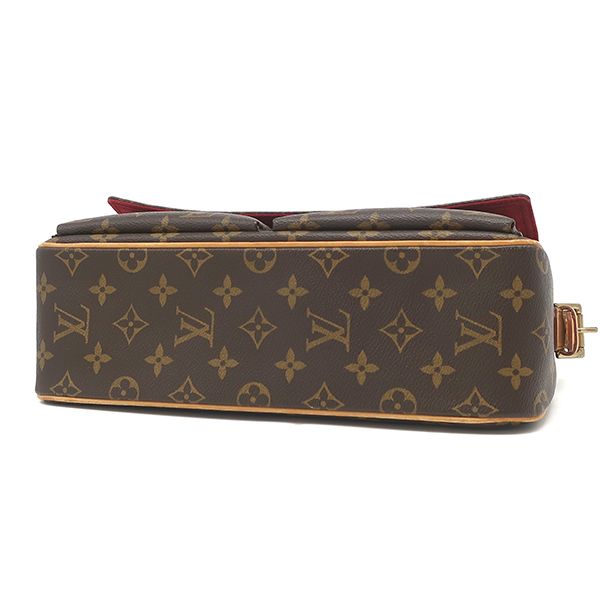 Louis Vuitton Shoulder Bag Vivacite MM Monogram Canvas Monogram Gold Hardware