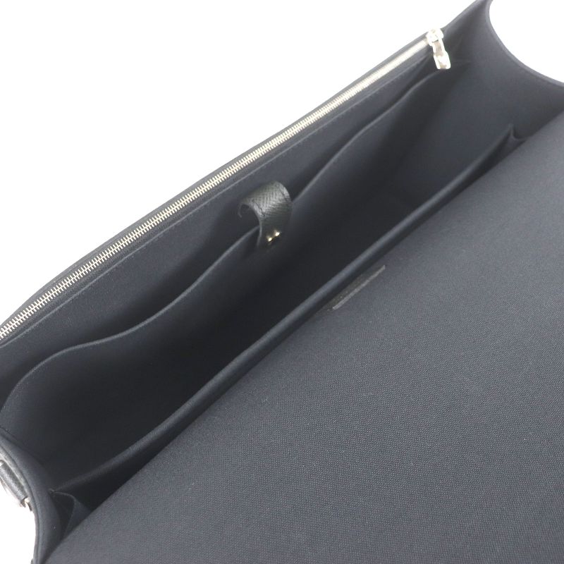 Louis Vuitton M32622 Taiga Anton LV Logo Embossed Briefcase Shoulder Bag
