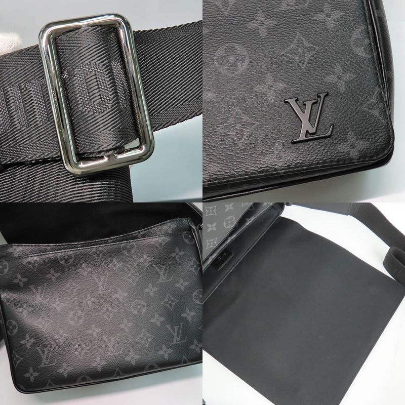 Louis Vuitton District PM NV3 M46255 Monogram Eclipse Shoulder-bag