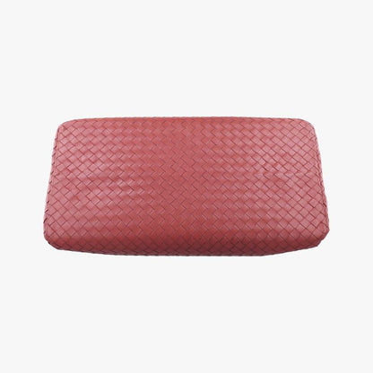 Bottega Veneta Roma Intrecciato Burgundy Lambskin B01570745e
