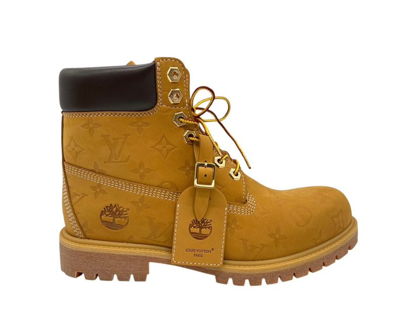 2496 Louis Vuitton Boots LV X Timberland 6-in Ankle Boots Monogram Men's Size 9