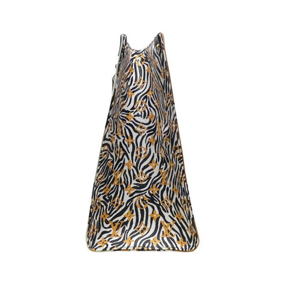 Louis Vuitton Tote Bag On-the-go GM M44675 Monogram/jungle Ivoire Brown Louis