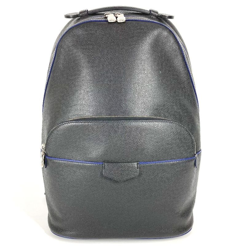 Louis Vuitton Backpack Sac Anton M32734 Taiga Leather Ardoise Black