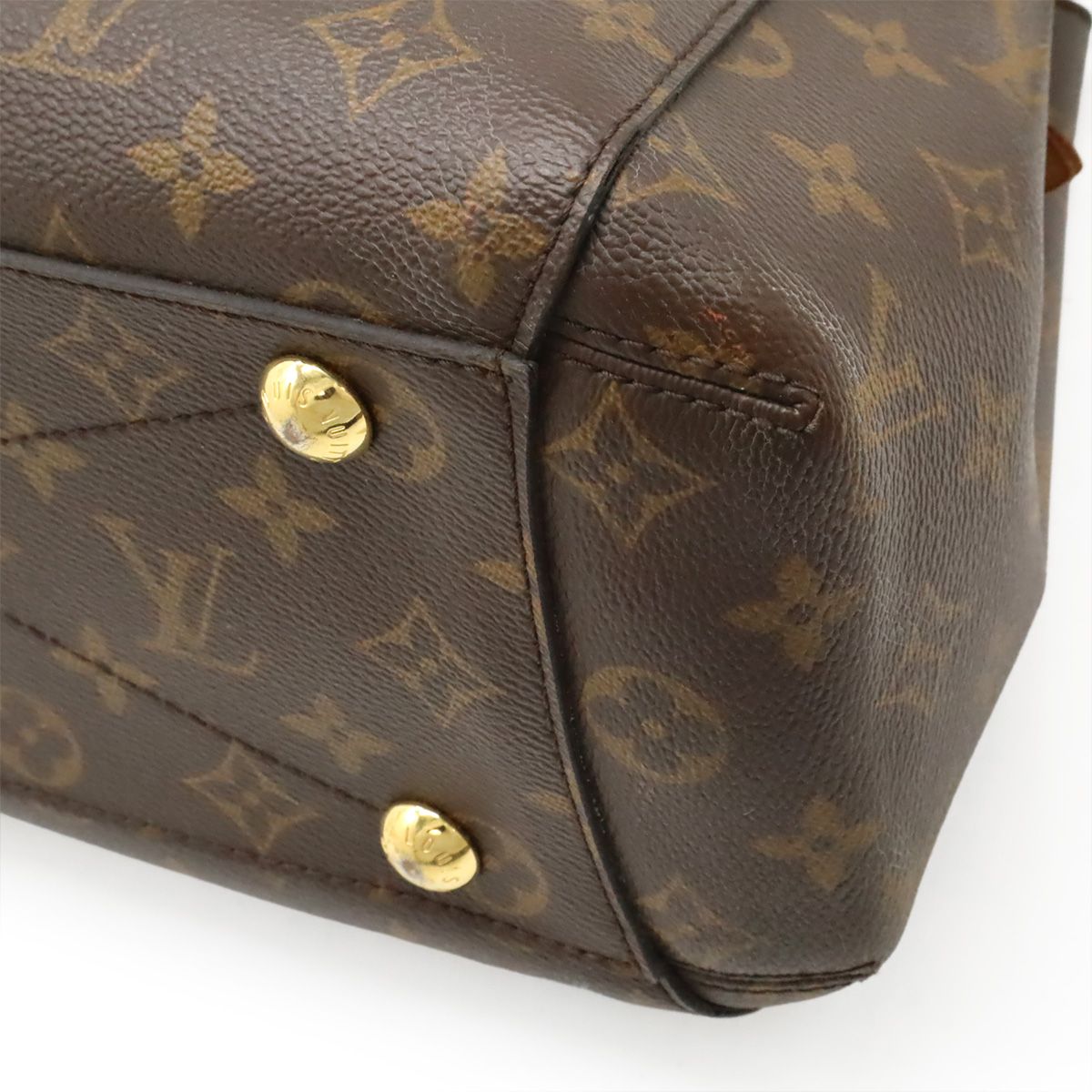 Louis Vuitton Monogram Montaigne MM Handbag 2WAY Shoulder Bag One Shoulder Semi